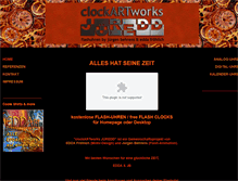 Tablet Screenshot of clockartworks.eddanima.net