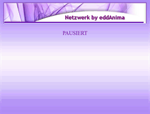 Tablet Screenshot of netzwerk.eddanima.net